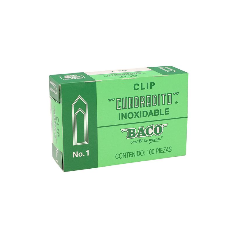 10782 - CLIP CUADRADO #1 CON 100