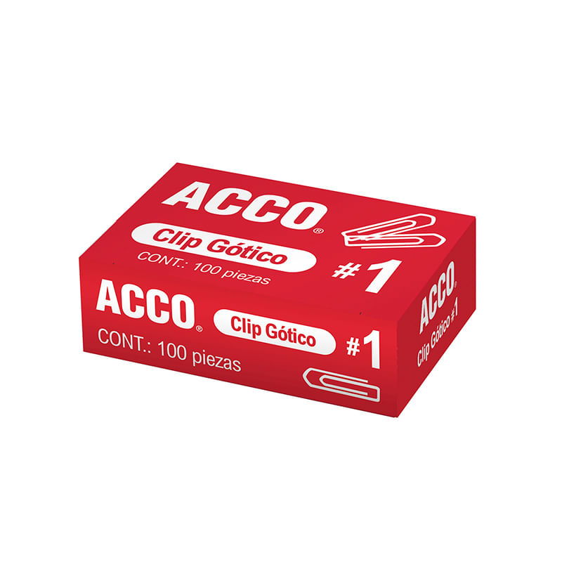 10784 - CLIP CUADRADO GOTICO #1 CON 100