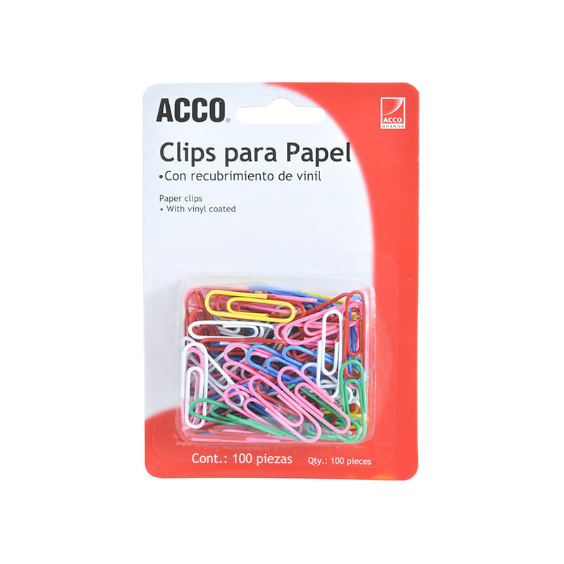 10833 - CLIP STANDARD COLORES SURTIDOS BLT CON 100