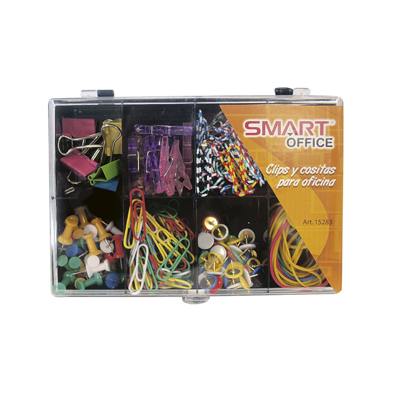 10839 - CLIPS Y COSITAS ESTUCHE P/OFNA C/8DIV BLT