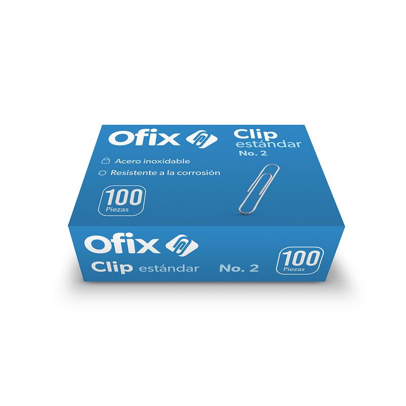 10814 - CLIP ESTANDAR OFIX #2 CON 100