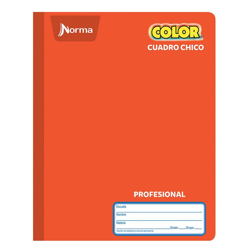18674 - CUADERNO COSIDO PROFESIONAL 100H C-5 NORMA COLOR