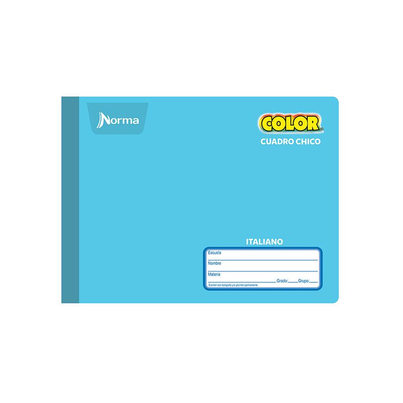 18691 - CUADERNO COSIDO ITAL 100H C-5 NORMA COLOR