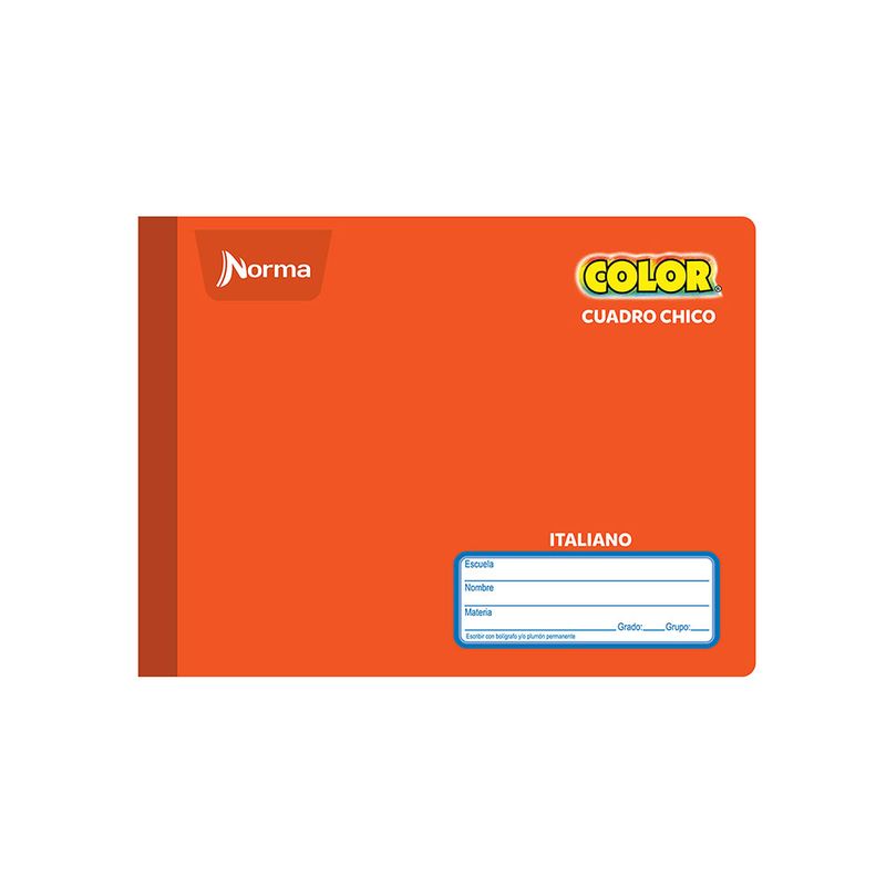 18693 - CUADERNO COSIDO ITAL 100H C-5 NORMA COLOR