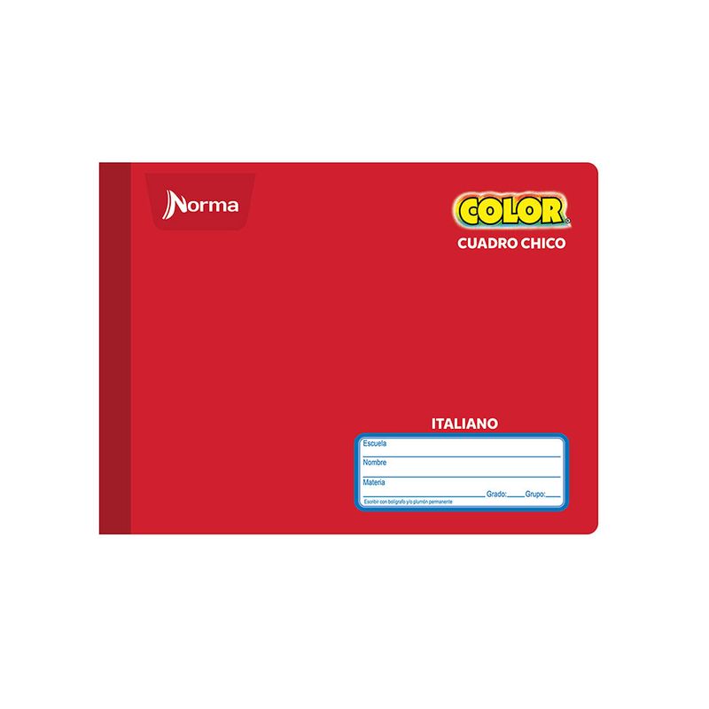 18694 - CUADERNO COSIDO ITAL 100H C-5 NORMA COLOR