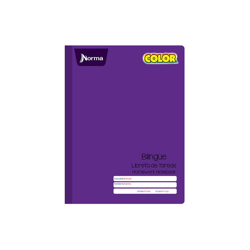 11099 - CUADERNO COSIDO COLLEGE TAREAS 48H NORMA COLOR