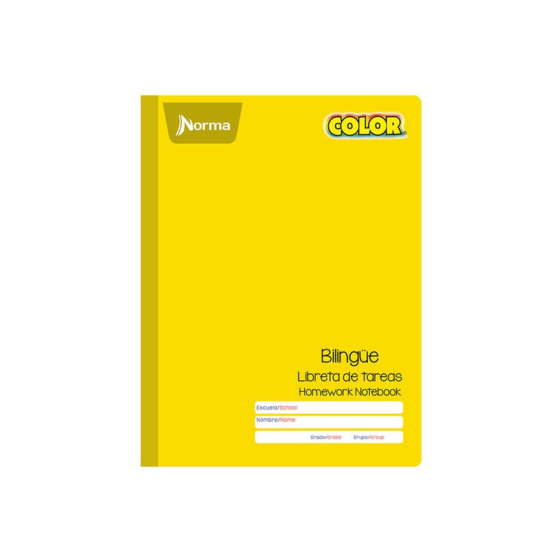 18721 - CUADERNO COSIDO COLLEGE TAREAS 48H NORMA COLOR