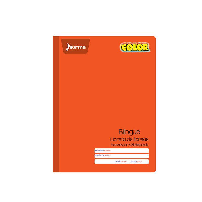 18723 - CUADERNO COSIDO COLLEGE TAREAS 48H NORMA COLOR