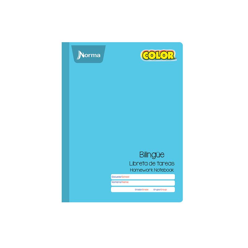 18724 - CUADERNO COSIDO COLLEGE TAREAS 48H NORMA COLOR