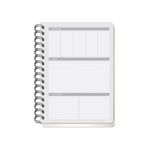 18727 - CUADERNO ESPIRAL FRANCES 100H RAYAS CLASICO