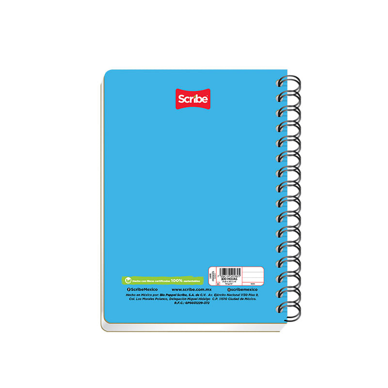 18731 - CUADERNO ESPIRAL FRANCES 100H C-5 CLASICO