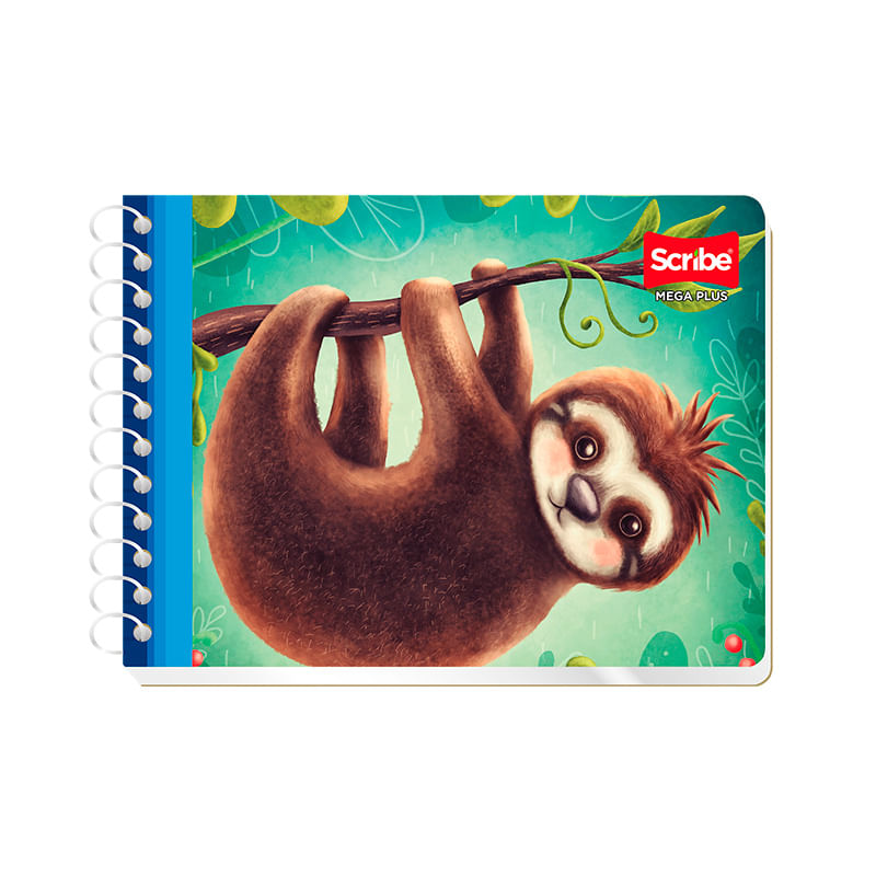 18754 - CUADERNO ESPIRAL ITAL 100H RAYAS MEGA