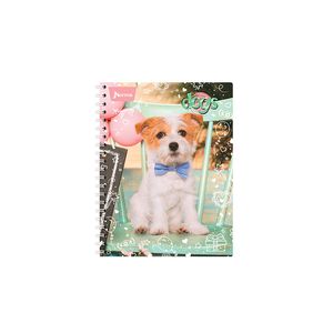 Libreta Espiral Pocket 80H Rayas Dogs 525224