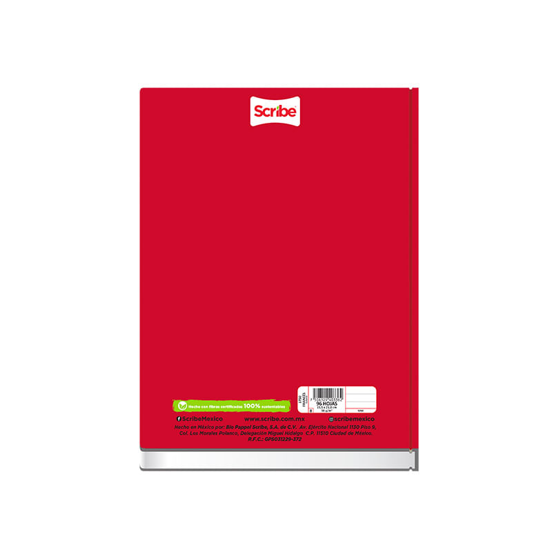 18794 - CUADERNO COSIDO FRANCES PD 96H C-7 CLASICO (2M)