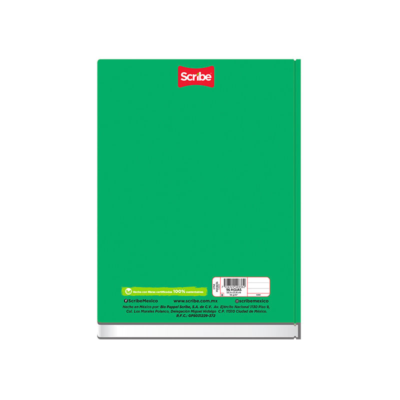 18797 - CUADERNO COSIDO FRANCES PD 192H C-7 CLASICO (4M)