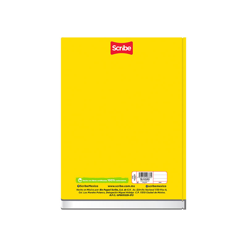 18800 - CUADERNO COSIDO FRANCES PD 192H RAYAS CLASICO (4M)