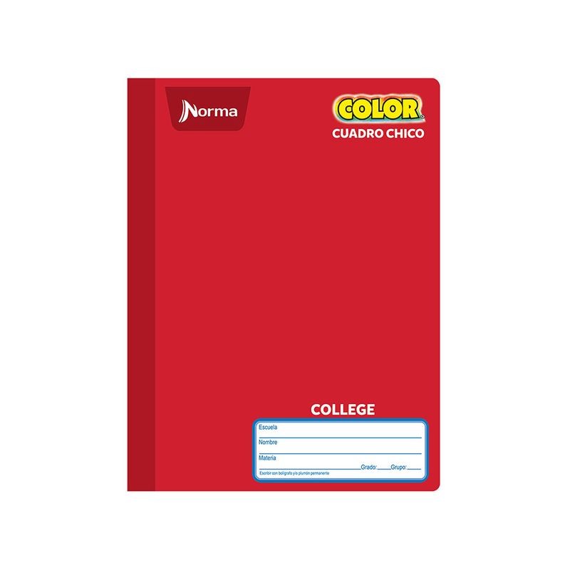 11088 - CUADERNO COSIDO COLLEGE 100H C-5 NORMA COLOR