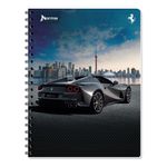 12396 - CUADERNO PROFESIONAL 100H RAYAS FERRARI