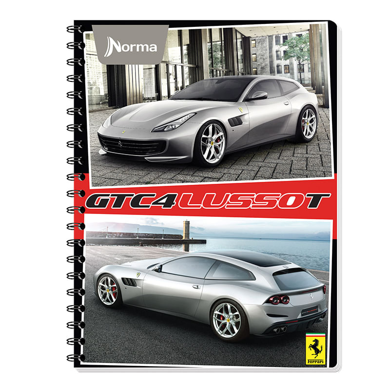 18909 - CUADERNO PROFESIONAL 100H RAYAS FERRARI