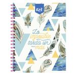 12559 - CUADERNO PROFESIONAL 200H RAYAS 5MATERIAS KIUT
