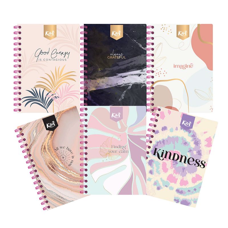 18931 - CUADERNO ESPIRAL FRANCES 100H RAYAS KIUT