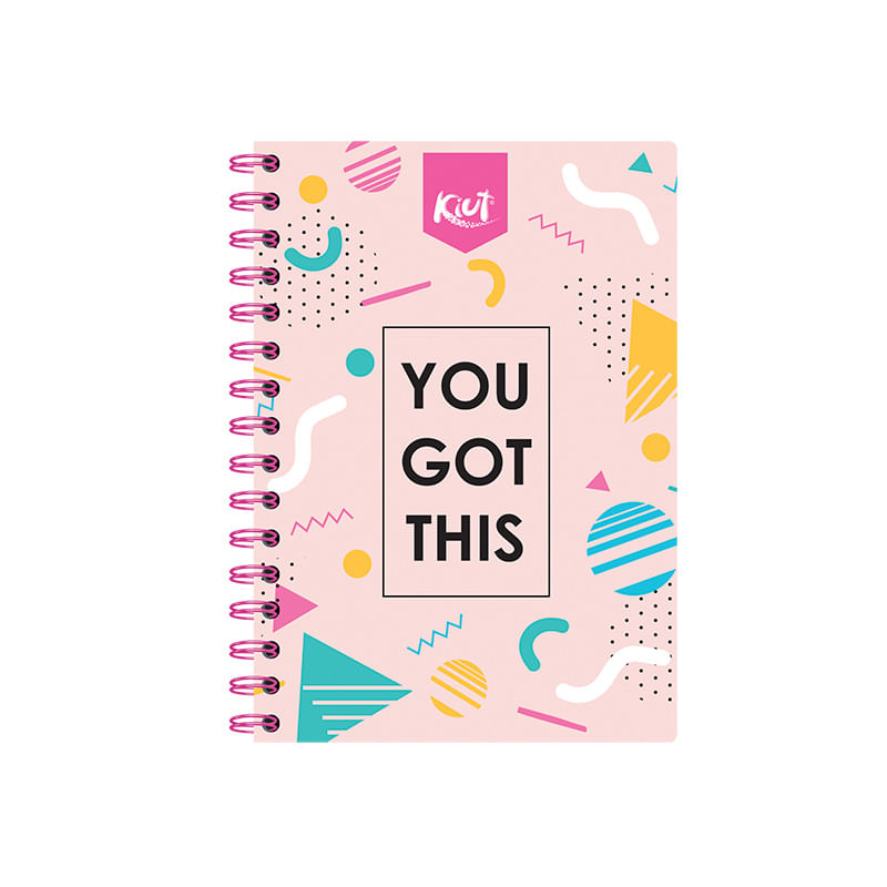 18933 - CUADERNO ESPIRAL FRANCES 100H RAYAS KIUT