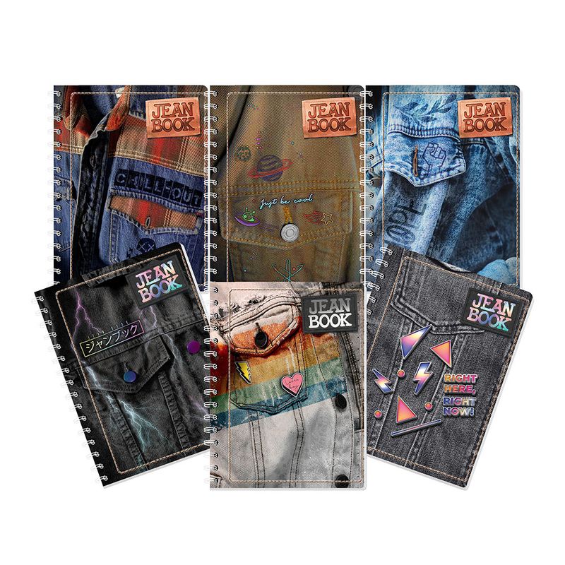19007 - CUADERNO ESPIRAL FRANCES 100H RAYAS JB REVOLUTION
