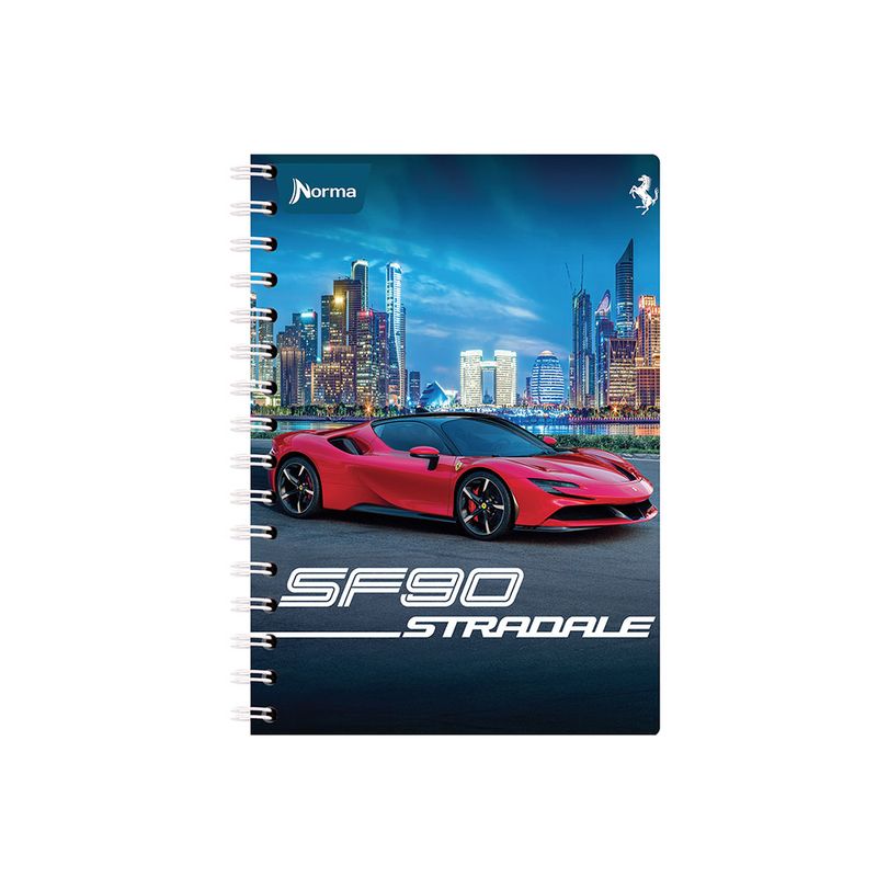11662 - CUADERNO ESPIRAL FRANCES 100H C-7 FERRARI