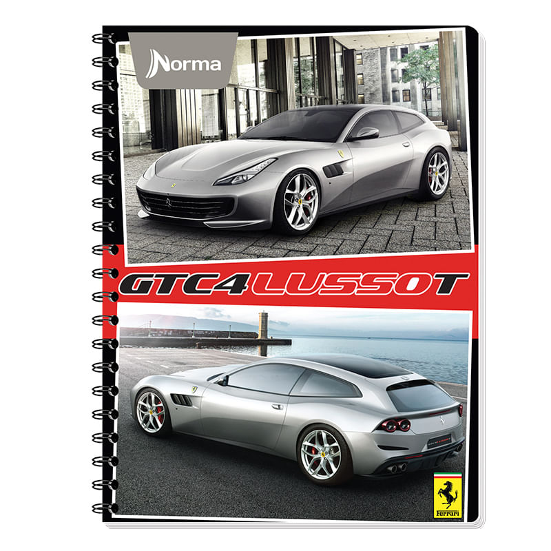 19020 - CUADERNO PROFESIONAL 100H C-7 FERRARI