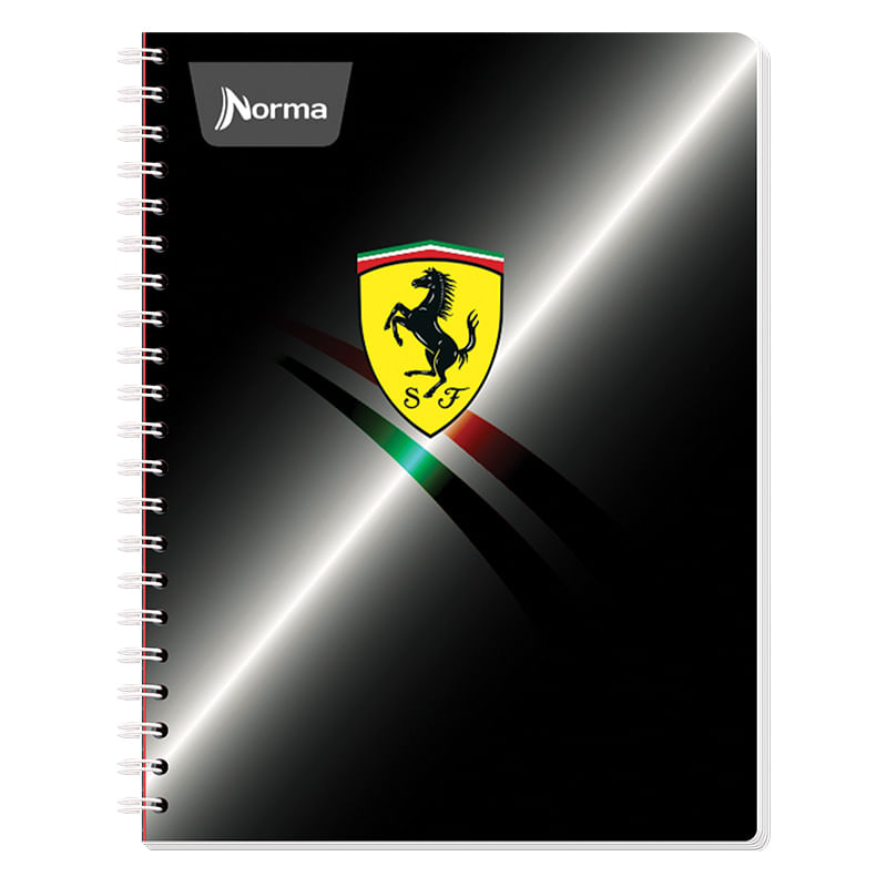 19062 - CUADERNO PROFESIONAL 160H C-7 5MAT FERRARI DB