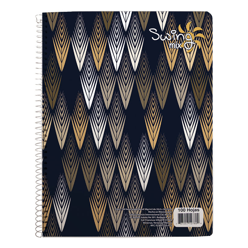 19183 - CUADERNO PROFESIONAL 100H C-5 SWING MIX