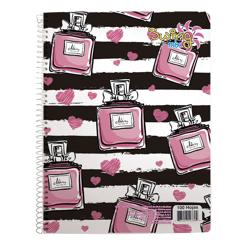 19184 - CUADERNO PROFESIONAL 100H C-5 SWING MIX