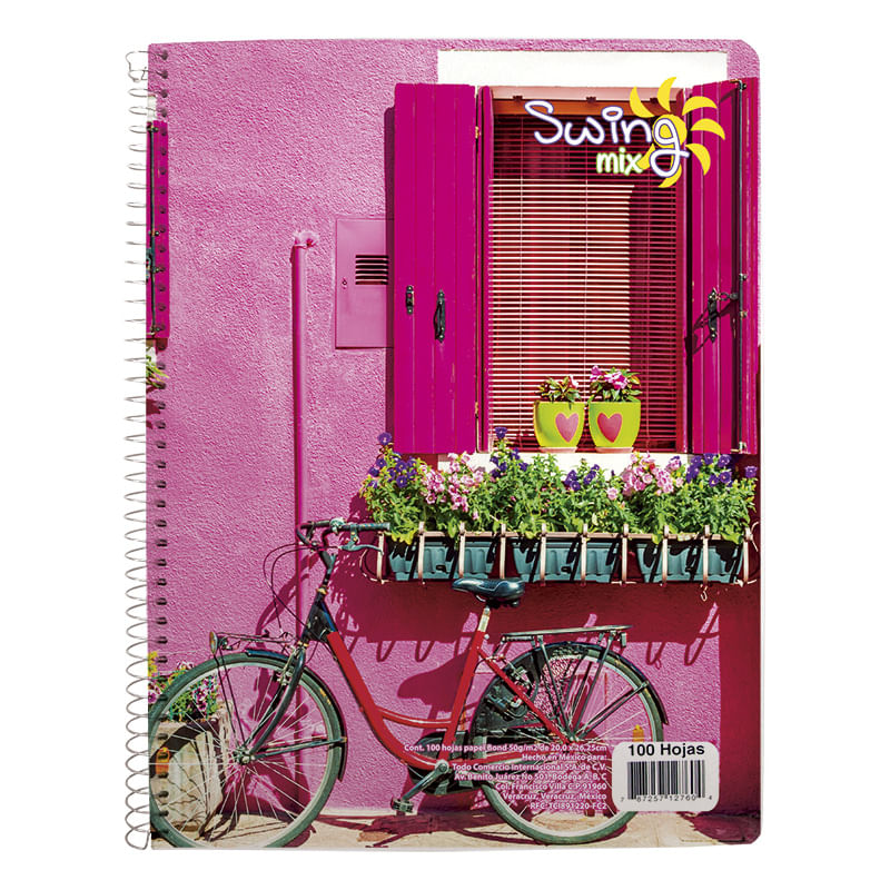 19186 - CUADERNO PROFESIONAL 100H C-7 SWING MIX