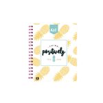 19317 - LIBRETA ESPIRAL A6 140H RAYAS KIUT DB