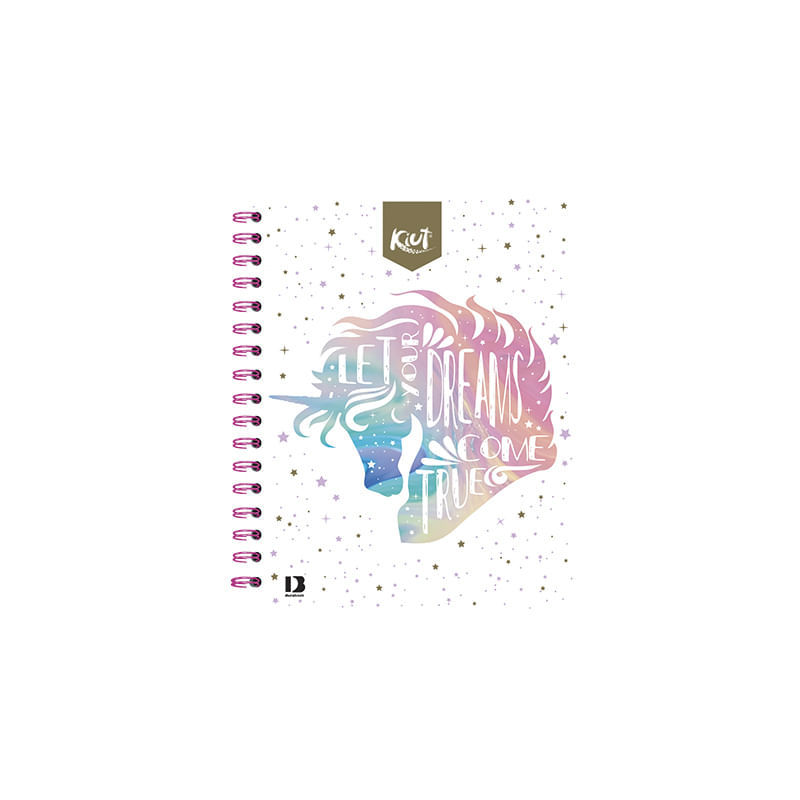 19319 - LIBRETA ESPIRAL A6 140H RAYAS KIUT DB