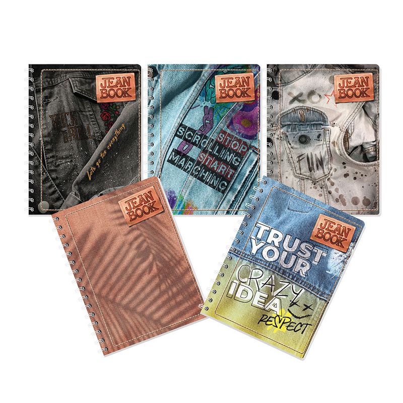 19323 - CUADERNO ESPIRAL FRANCES 100H C-5 JB REVOLUTION