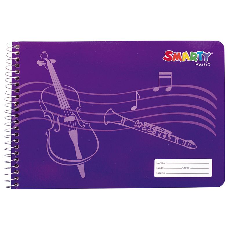 11855 - CUADERNO ESPIRAL ITAL 50H PAUTADO SMARTY