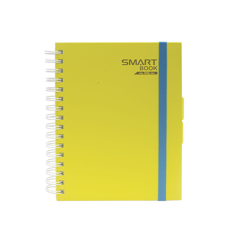 CUADERNO ESPIRAL FRANCES 150H RAYAS COLORES SURTIDOS SILKY PD