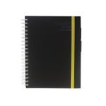 CUADERNO ESPIRAL FRANCES 150H RAYAS COLORES SURTIDOS SILKY PD