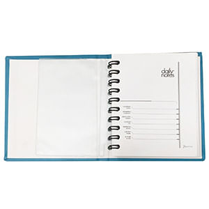 19506 - CUADERNO EJECUTIVO POCKET 72H RAYAS ESPIRAL PD DAILY NOTES