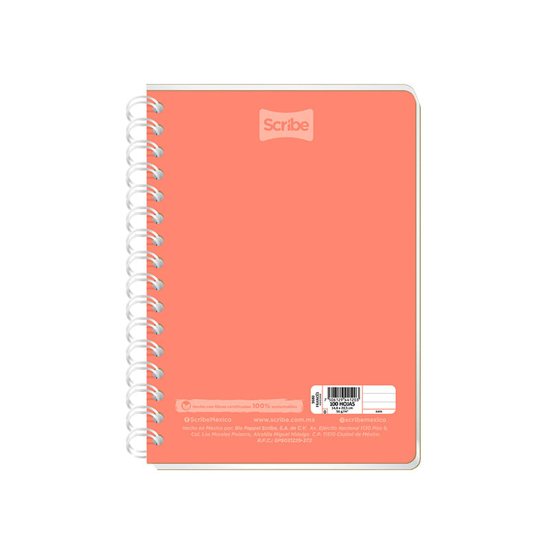 19703 - CUADERNO ESPIRAL FRANCES 100H C-5 POLYCOVER
