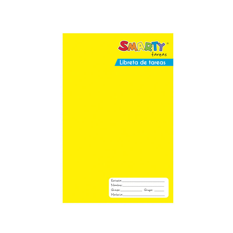 11522 - CUADERNO ENGRAPADO 1/2 CARTA 20H TAREAS SMARTY