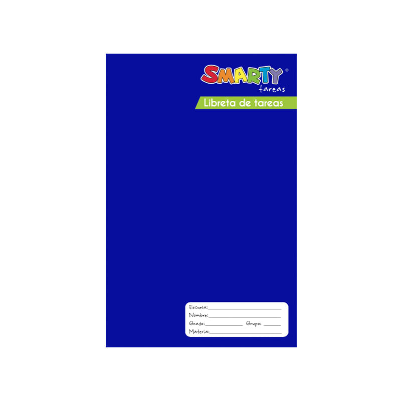 20342 - CUADERNO ENGRAPADO 1/2 CARTA 20H TAREAS SMARTY