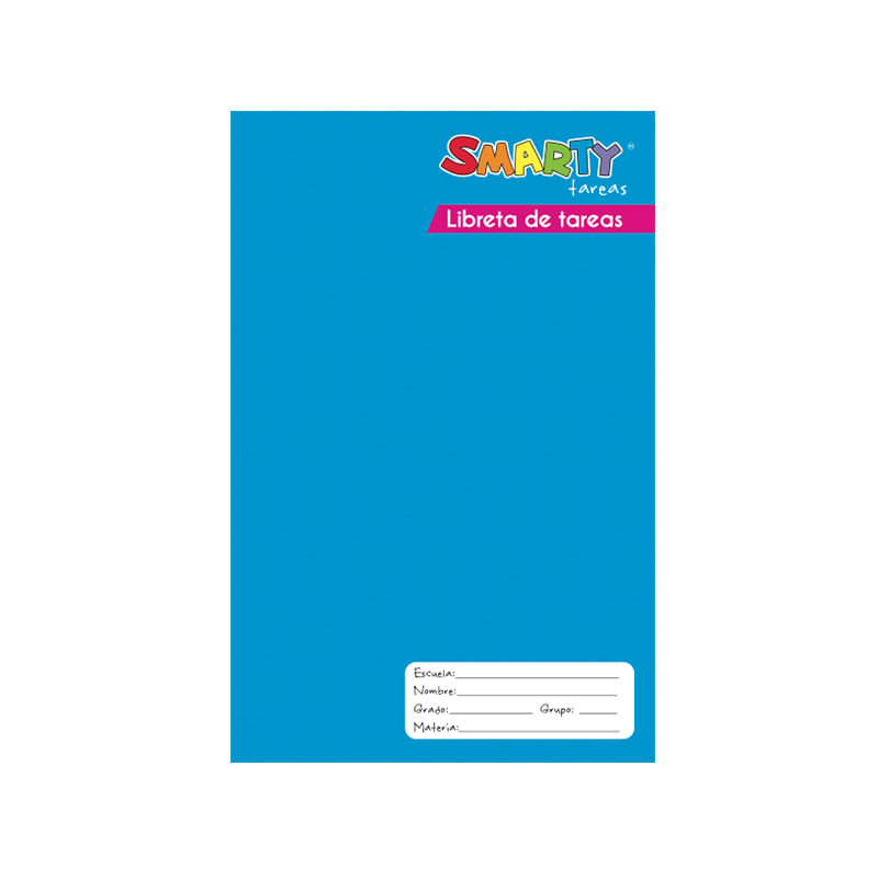 20343 - CUADERNO ENGRAPADO 1/2 CARTA 20H TAREAS SMARTY