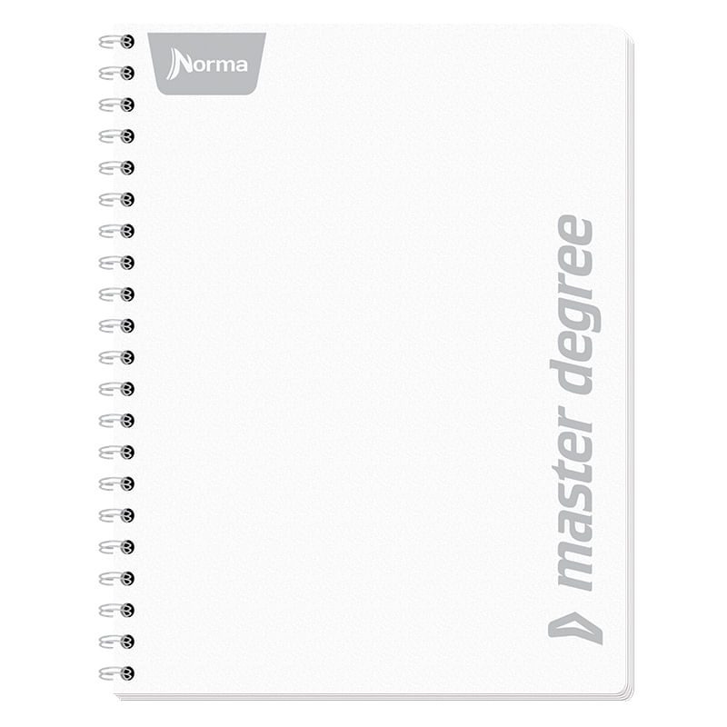 12565 - CUADERNO PROFESIONAL 200H RAYAS MASTER DEGREE