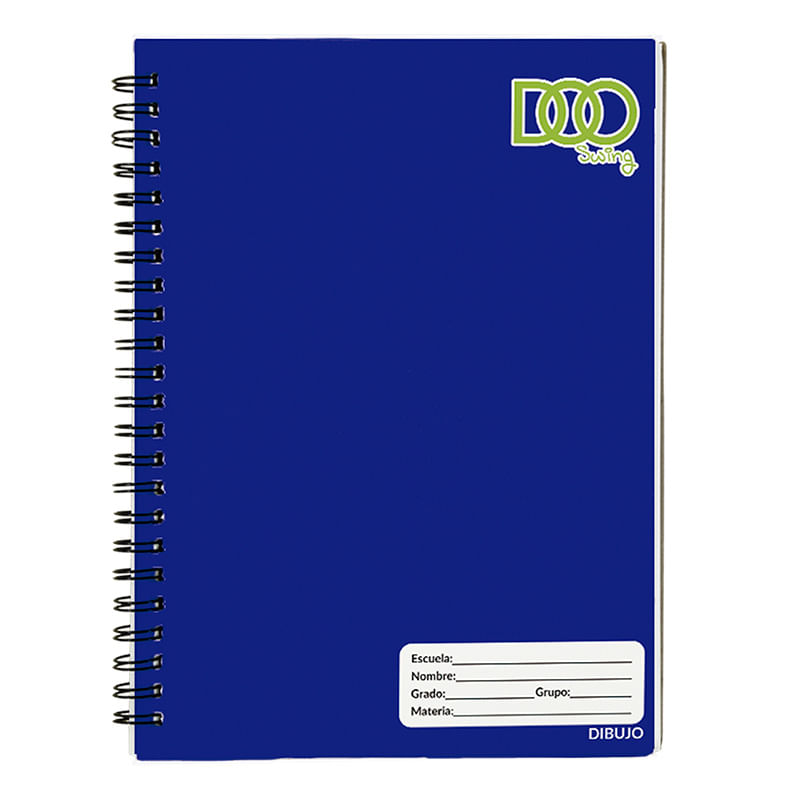 20408 - CUADERNO PROFESIONAL 100H BLANCO DOO SWING COLS