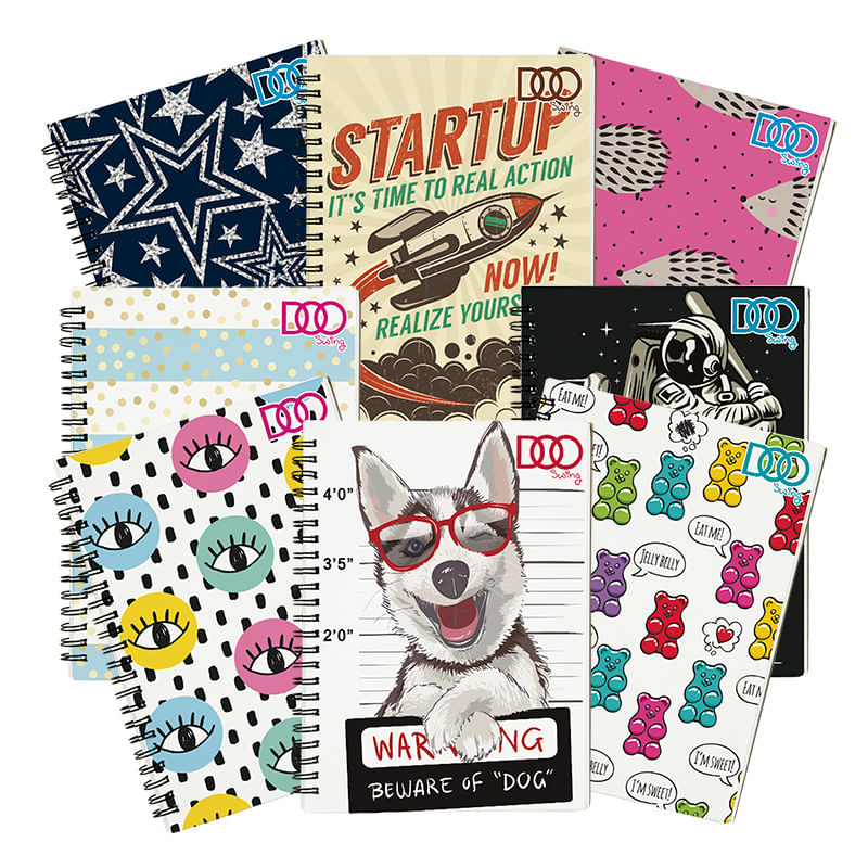 20425 - CUADERNO PROFESIONAL 100H BLANCO DOO SWING MIX