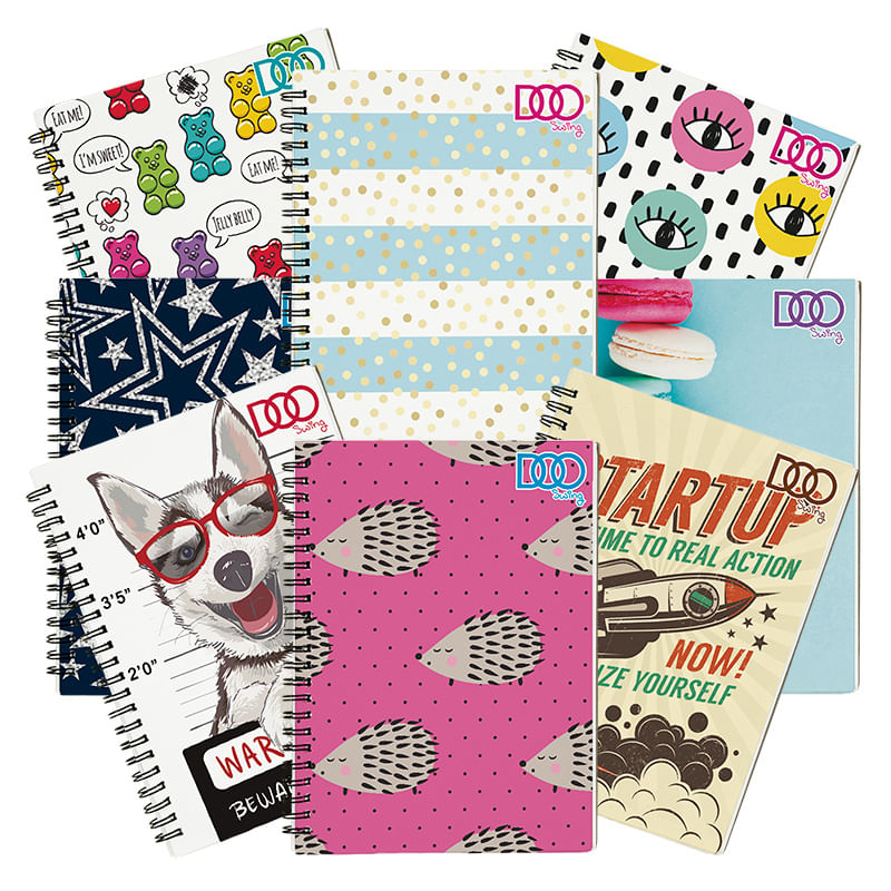 CUADERNO PROFESIONAL 100H D/R DOO SWING MIX