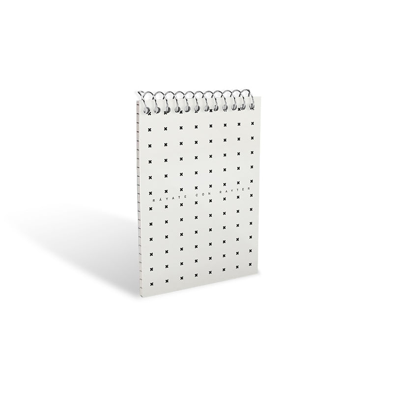 20430 - LIBRETA ESPIRAL BOLSILLO 40H RAYAS