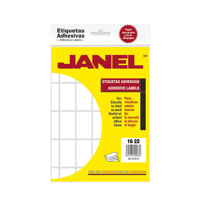 10646 - ETIQUETA BLANCA 100 No 2 16X22 C/1280